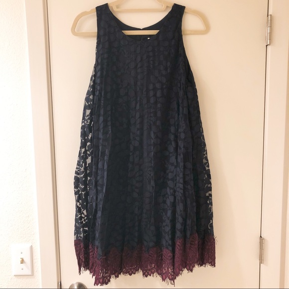 Delist 4/30‼️Max Studio Lace Pleated Dress - Picture 3 of 6